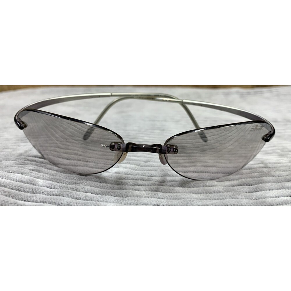 Silhouette SPX M 3172 6101 Rimless Sunglasses Austria Y2K w/ Case - Picture 10 of 13